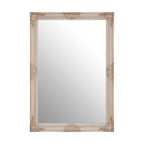 Rectangular White Wall Mirror