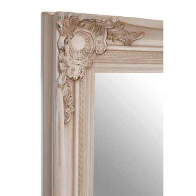 Rectangular White Wall Mirror
