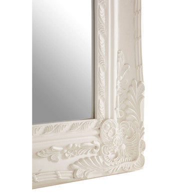 White Ornate Wall Mirror