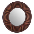 Concentric Frame Round Wall Mirror