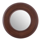 Concentric Frame Round Wall Mirror