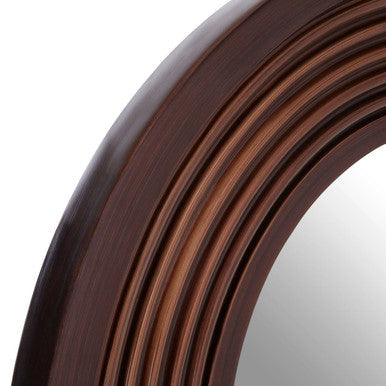 Concentric Frame Round Wall Mirror