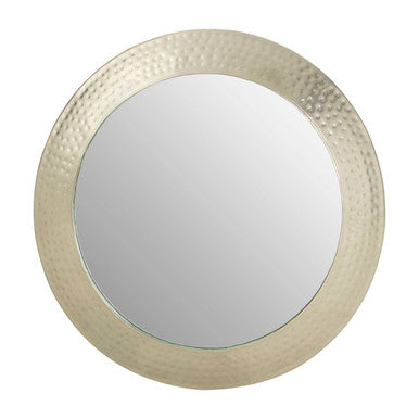 Pewter Finish Wall Mirror