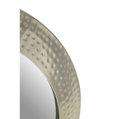 Pewter Finish Wall Mirror