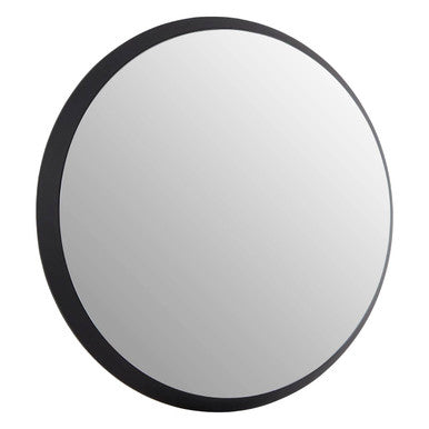 Round Large Black Wall Mirror