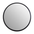 Round Large Black Wall Mirror