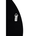 Round Large Black Wall Mirror