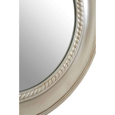 Champagne Rounded Wall Mirror