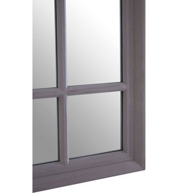 Antique Grey Finish Wall Mirror