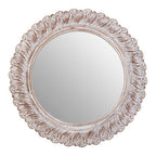 Antique Grey Acanthus Leaf Wall Mirror