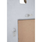 Champagne Finish Clamshell Design Wall Mirror
