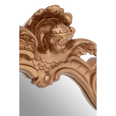 Neo-Classical Gold Finish Wall Mirror