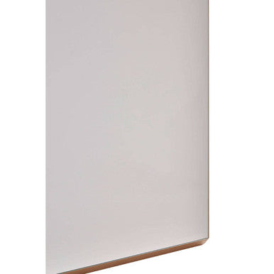 Small Square Gold Finish Wall Mirror
