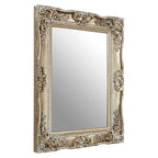 Champagne Finish Foliage Wall Mirror