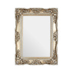 Champagne Finish Foliage Wall Mirror
