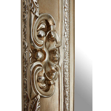 Champagne Finish Foliage Wall Mirror