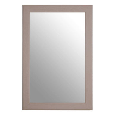 Grey Wood Frame Wall Mirror