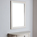 Grey Wood Frame Wall Mirror