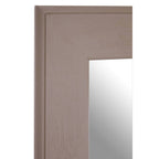 Grey Wood Frame Wall Mirror