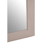 Grey Wood Frame Wall Mirror