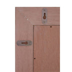 Grey Wood Frame Wall Mirror