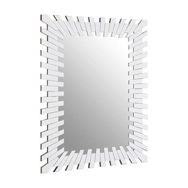 Angular Sunburst Wall Mirror