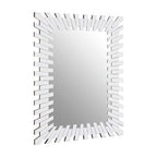 Angular Sunburst Wall Mirror