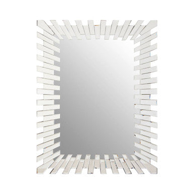 Angular Sunburst Wall Mirror