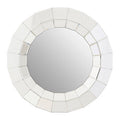 Puzzle Piece Round Wall Mirror