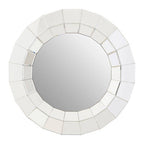 Puzzle Piece Round Wall Mirror
