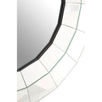 Puzzle Piece Round Wall Mirror