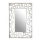 Wall Mirror with Scrolled Frame