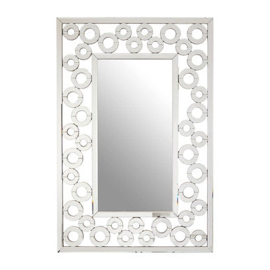 Wall Mirror with Scrolled Frame