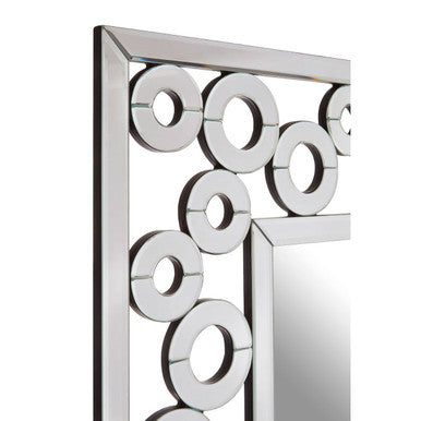 Wall Mirror with Scrolled Frame