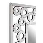 Wall Mirror with Scrolled Frame