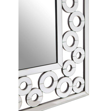 Wall Mirror with Scrolled Frame
