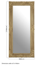 Wooden Frame Wall Mirror