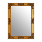 Ornate Gold Frame Wall Mirror