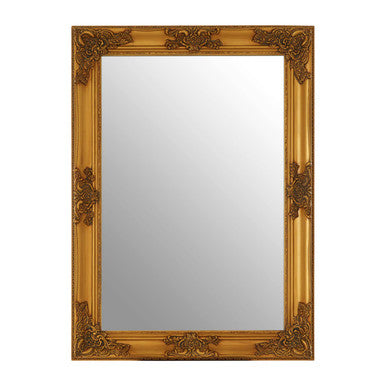 Ornate Gold Frame Wall Mirror