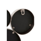 Silver Multi Circles Wall Mirror
