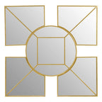 Gold Foil Wall Mirror