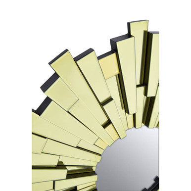 Large Circular Wall Mirror