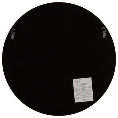 Medium Round Silver Wall Mirror