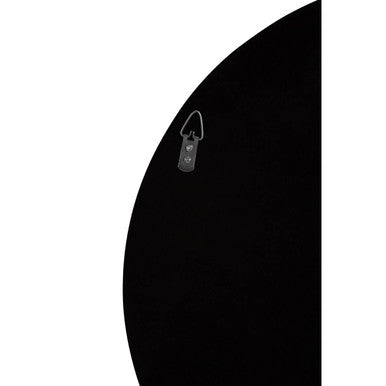 Medium Round Silver Wall Mirror