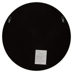 Medium Round Wall Mirror with Gold Frame