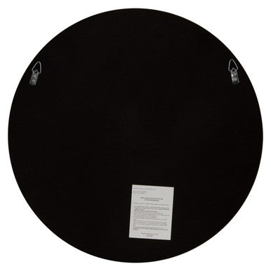 Medium Round Wall Mirror with Gold Frame