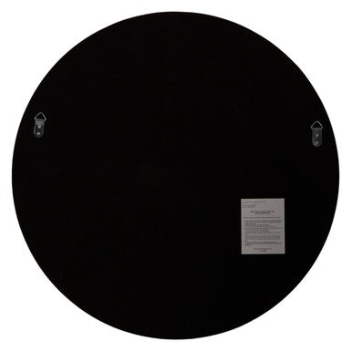Large Round Wall Mirror with Gold Frame