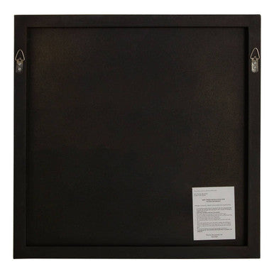 Gold Medium Square Wall Mirror with Sleek Rim