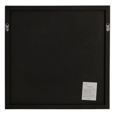 Gold Large Square Wall Mirror with Sleek Rim