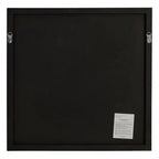 Gold Large Square Wall Mirror with Sleek Rim